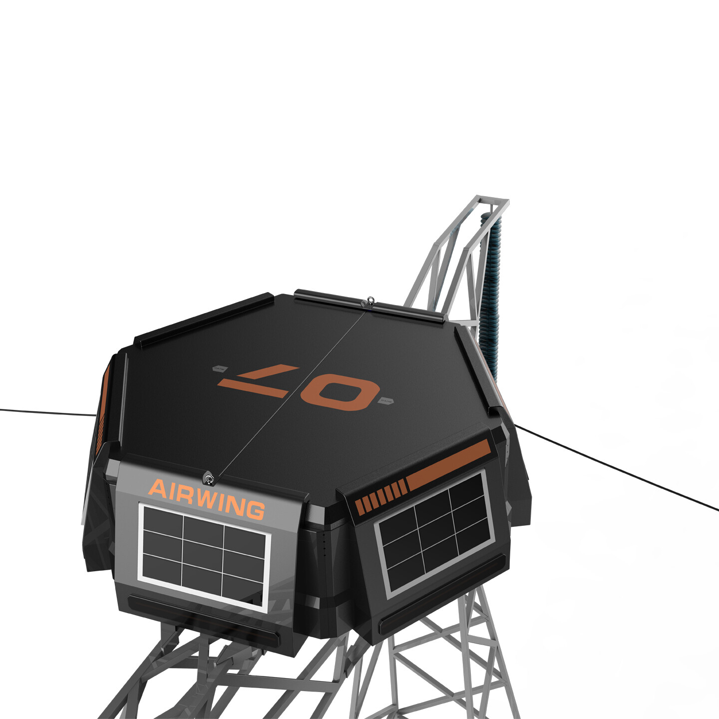 龙巢无人机设计-无人机外观设计