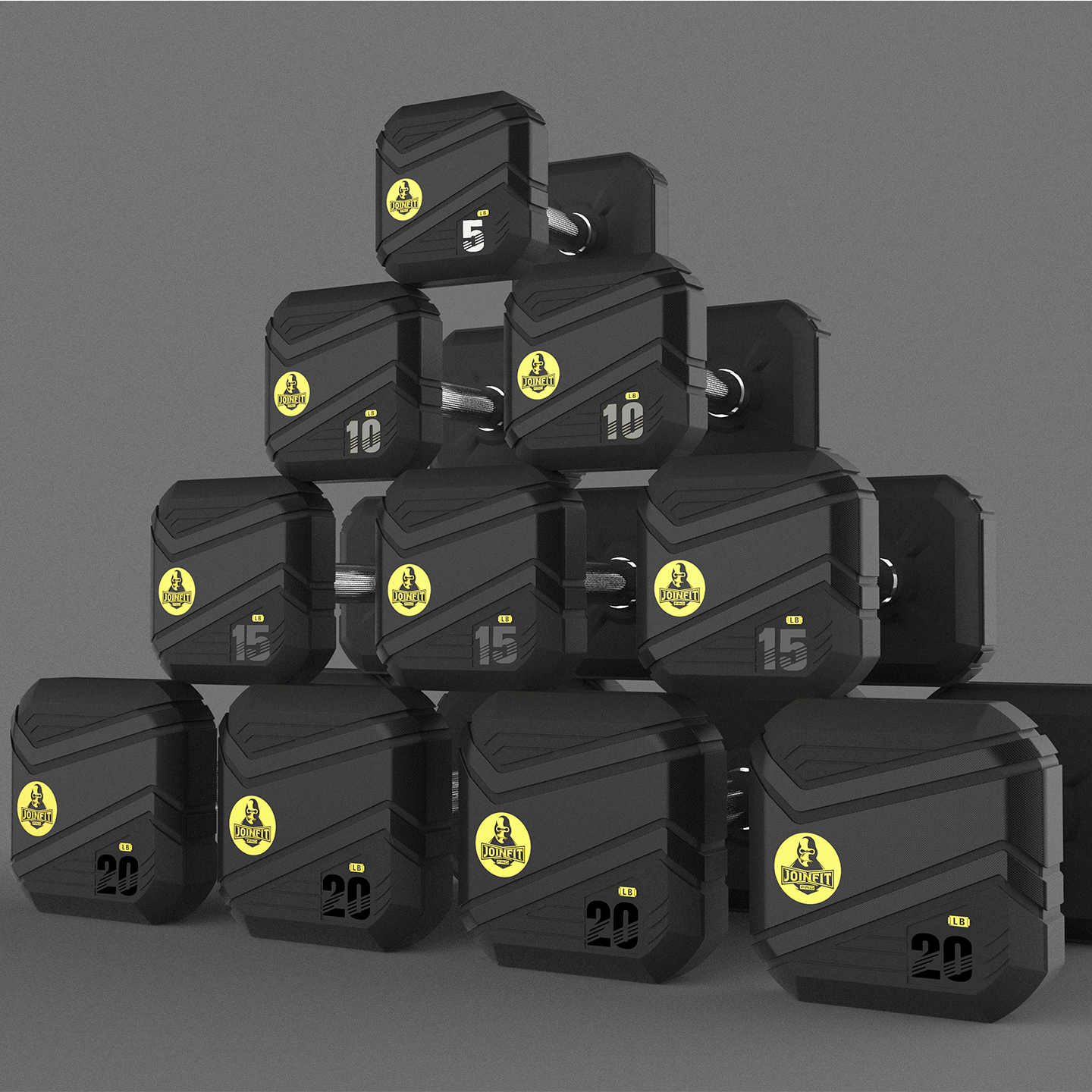 健身器材品牌设计-JOINFIT PRO系列健身器材设计