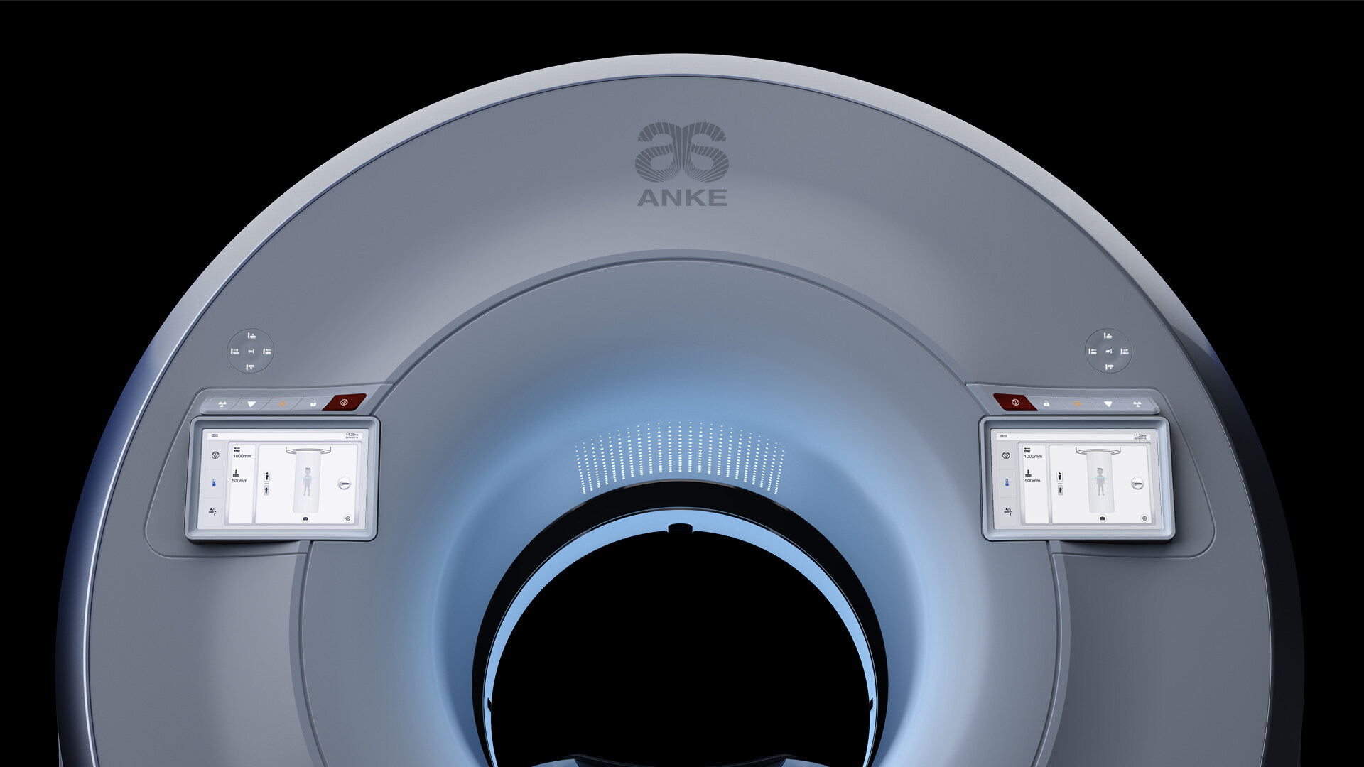 螺旋CT外观设计-安科螺旋CT产品外观设计