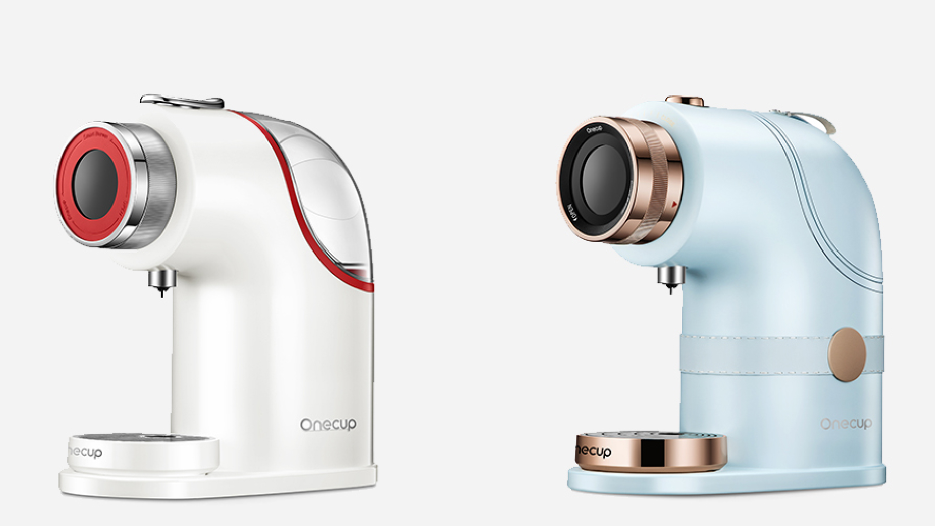 饮品自调机设计理念-Onecup智能饮品外观设计