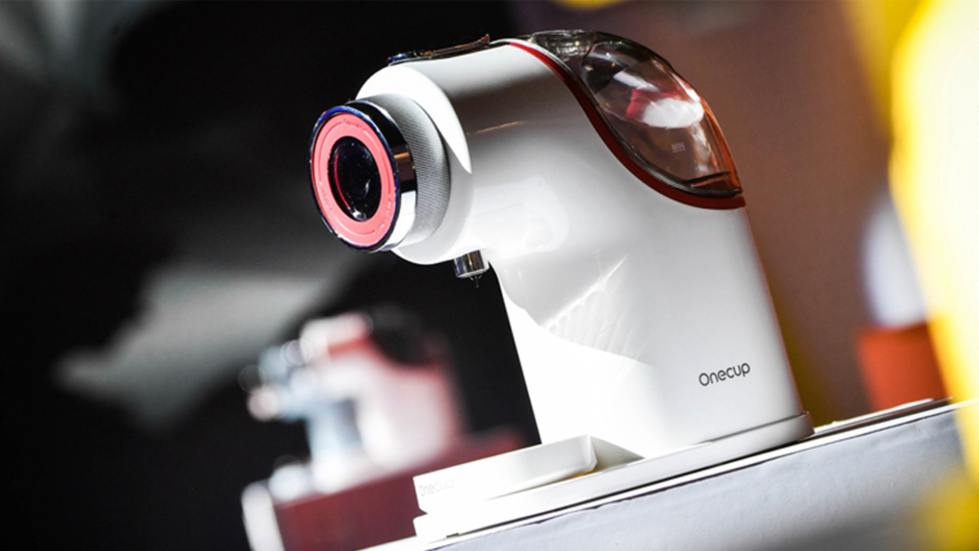 饮品自调机设计理念-Onecup智能饮品外观设计