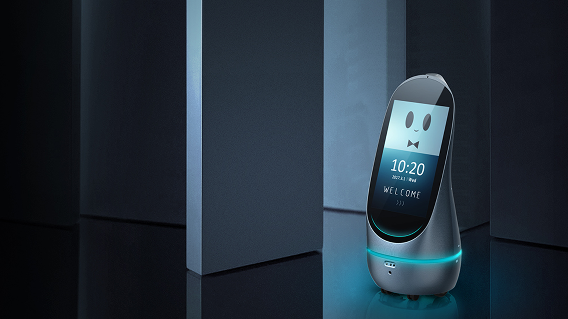 交互机器人设计-云帆大屏交互机器人设计