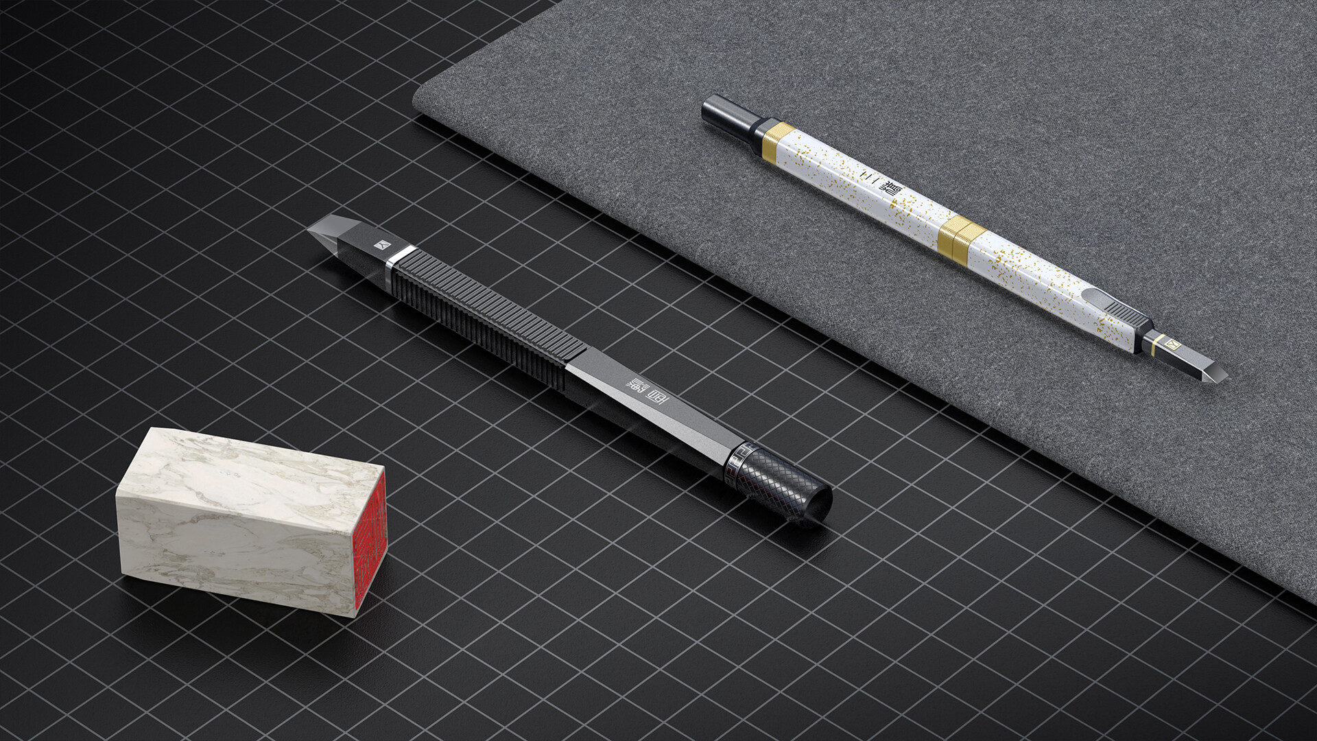 文创篆刻刀设计-篆刻刀外观设计