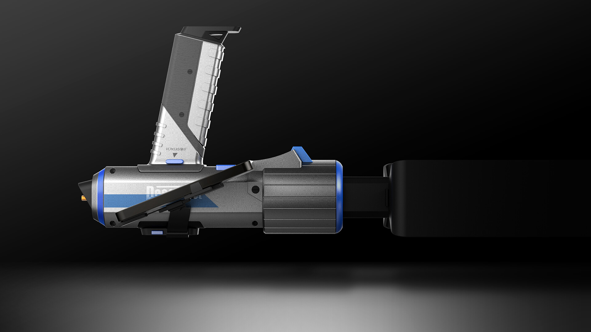 手持式定向天线设计-手持侧向天线外观设计