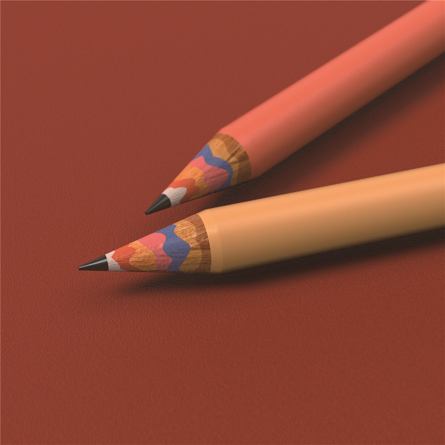 七彩丹霞自然景观文创产品设计