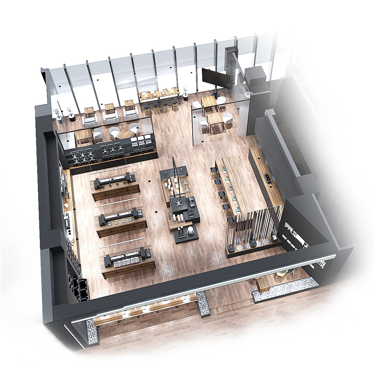 书店空间设计-采撷物语九方产品馆