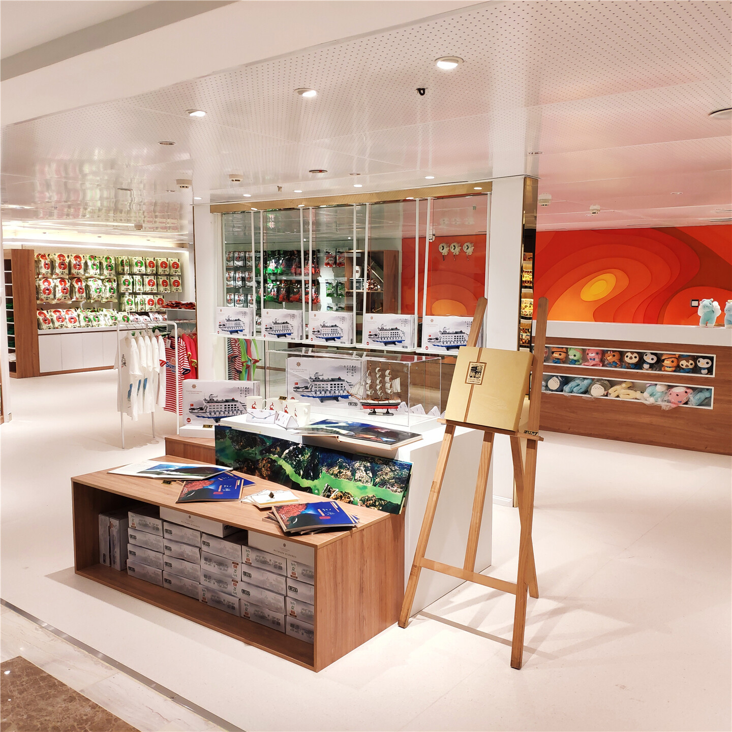 游轮商业街空间设计-黄金游轮商业街空间设计