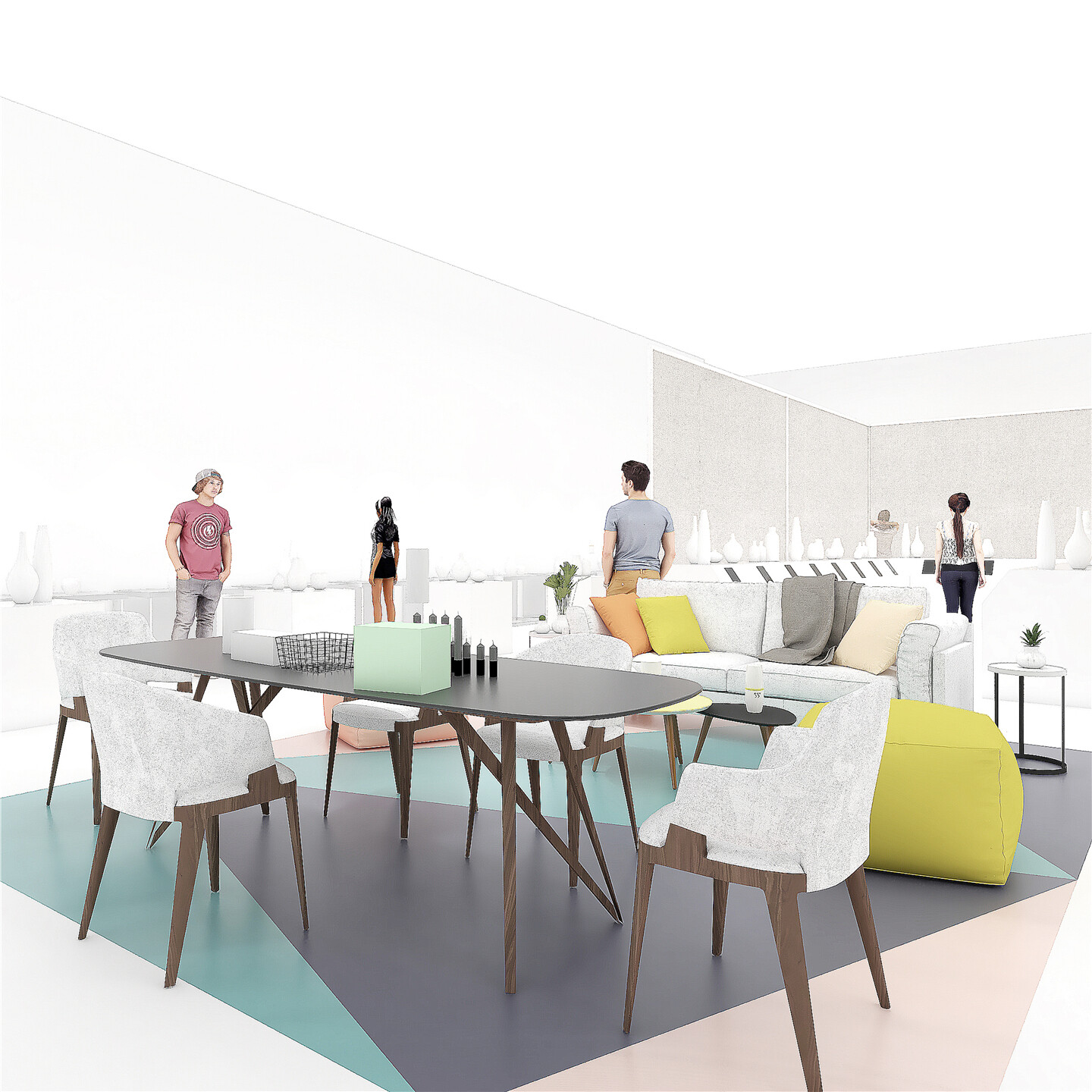 展厅空间设计-景德镇陶瓷展展厅空间设计