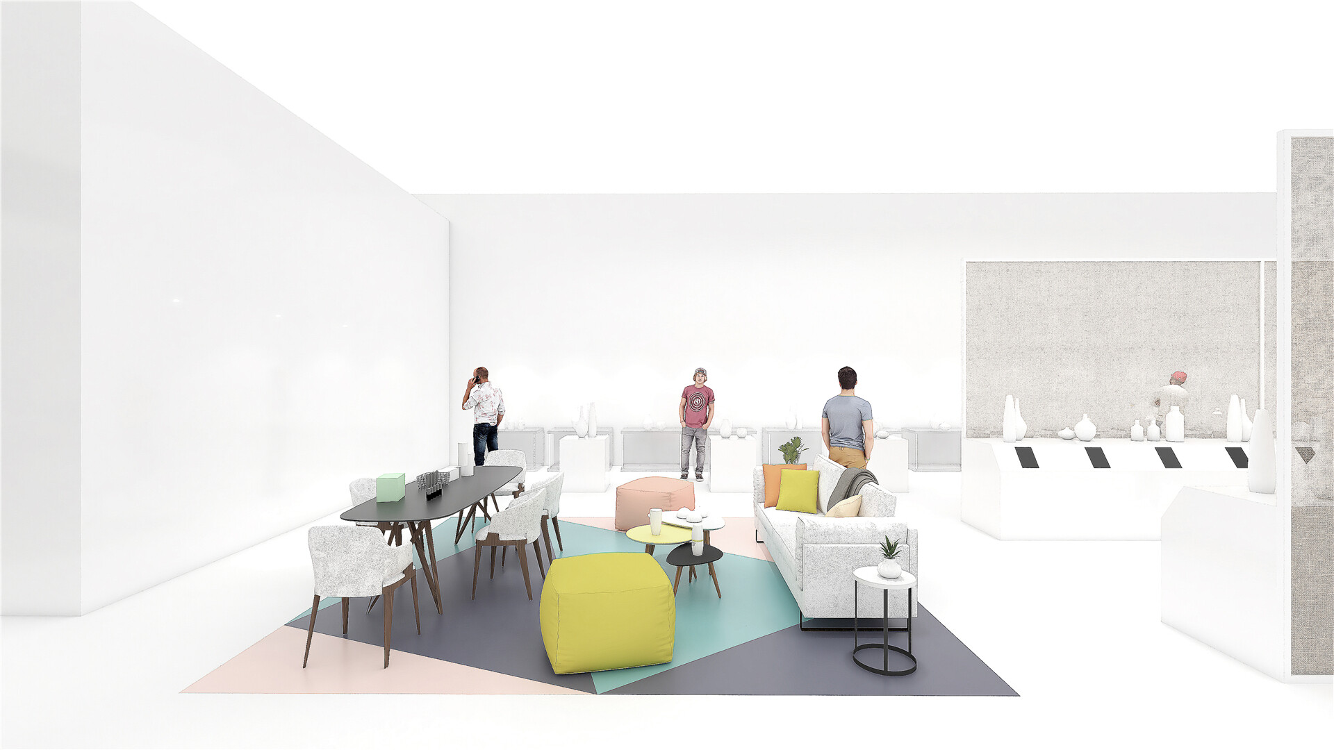 展厅空间设计-景德镇陶瓷展展厅空间设计