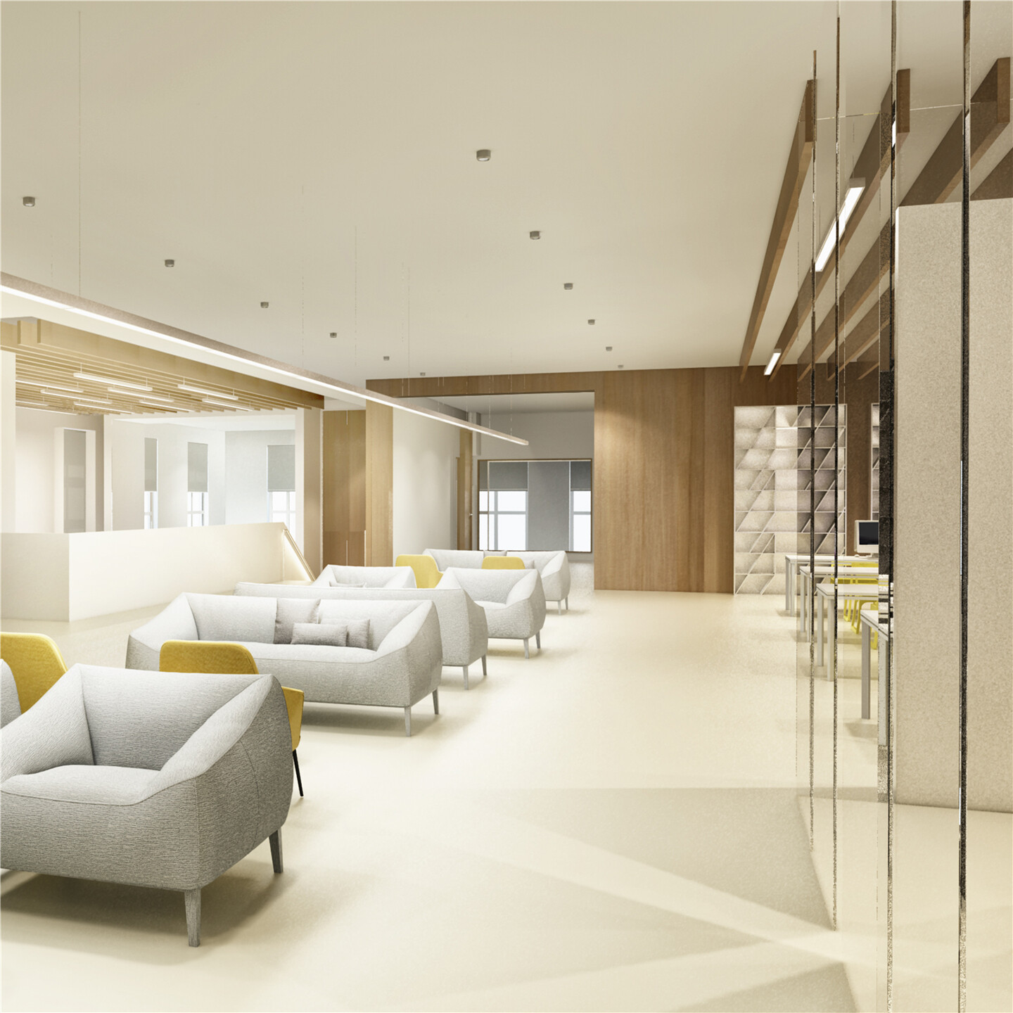 办公室空间设计案例-银川洛客办公室空间设计