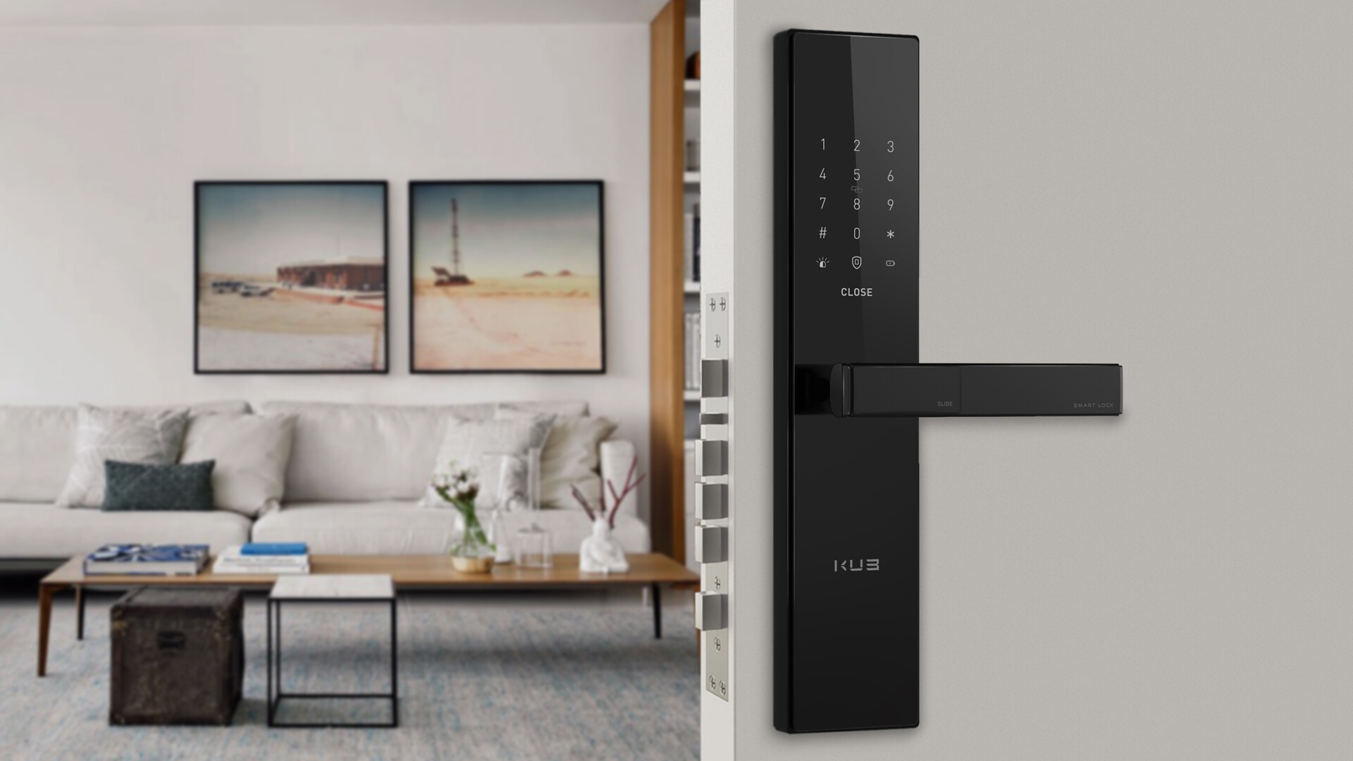 智能门锁设计-坚士锁业KUB智能门锁