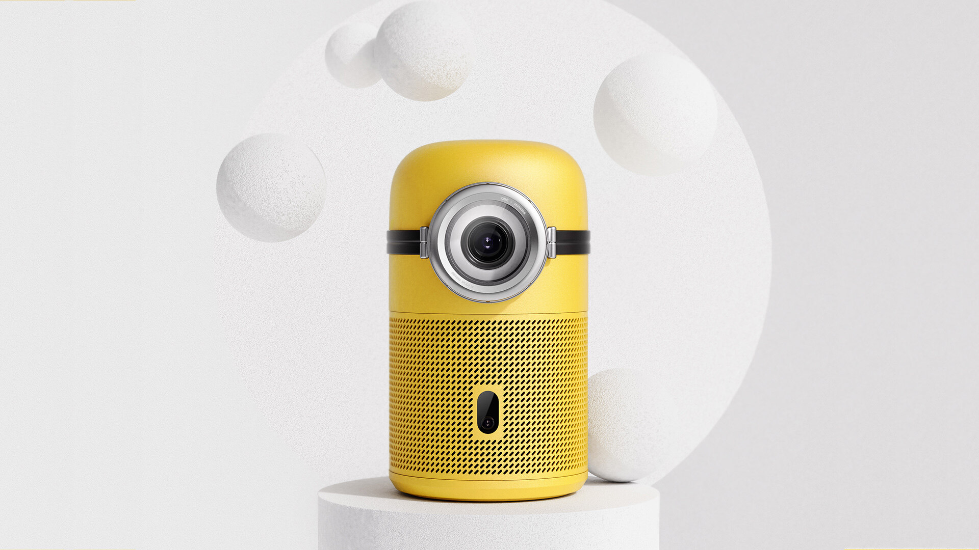 投影仪IP设计-橙子科技小黄人投影仪