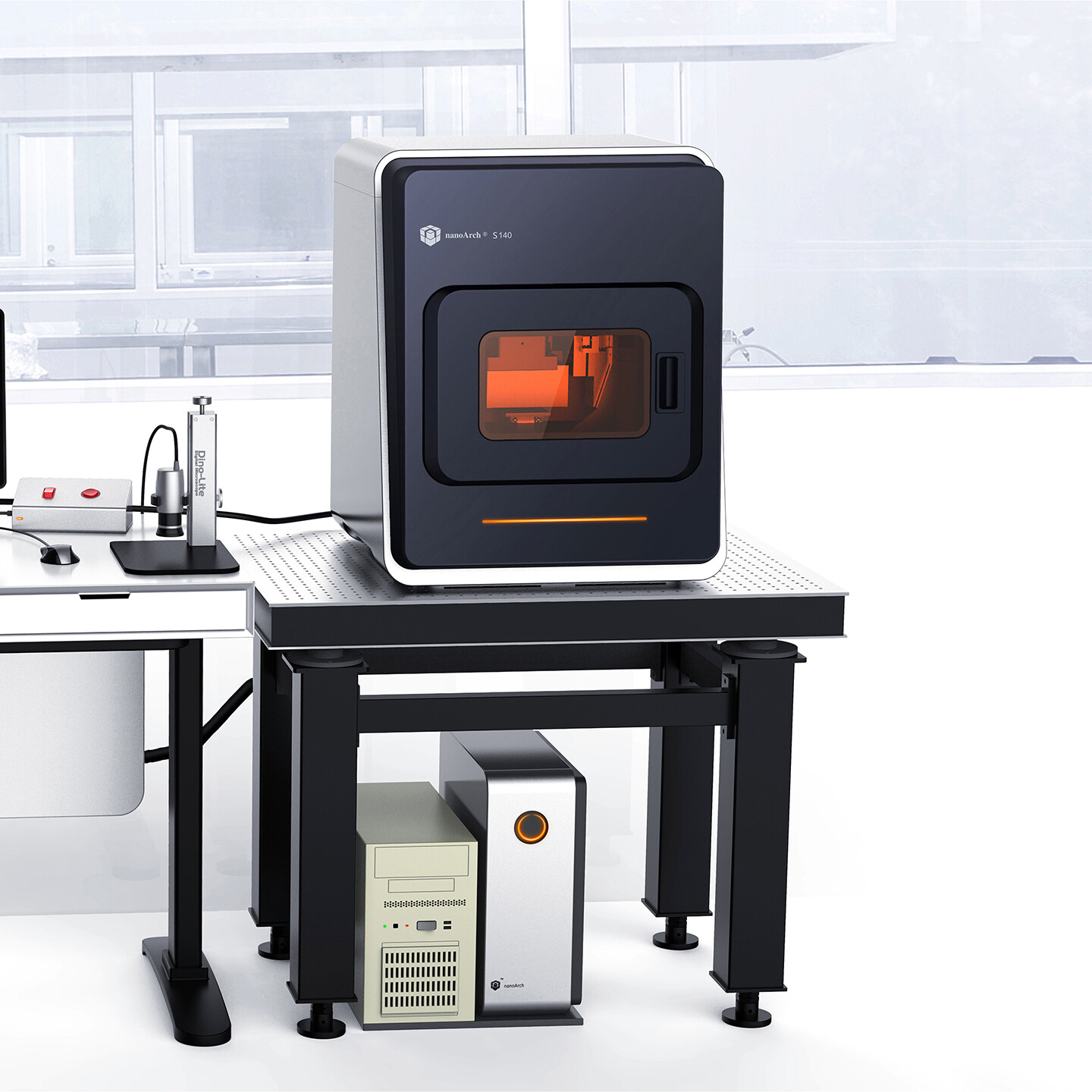 3D打印机机箱外观设计-nanoArch S140科研级打印系统