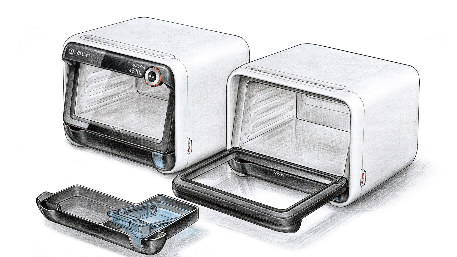 家用烤箱设计-海尔嫩烤箱