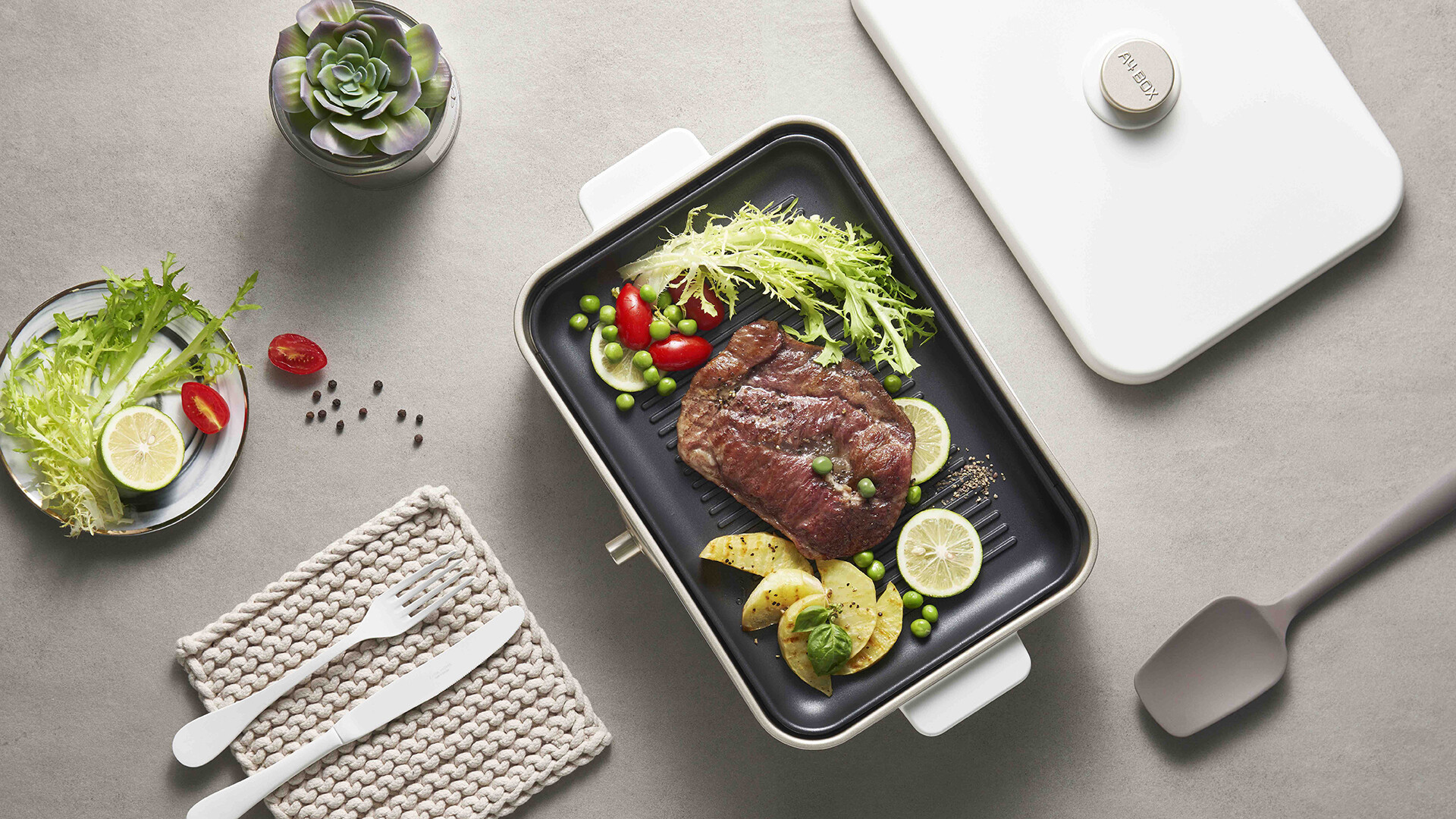 多功能料理锅设计-适盒多功能料理锅