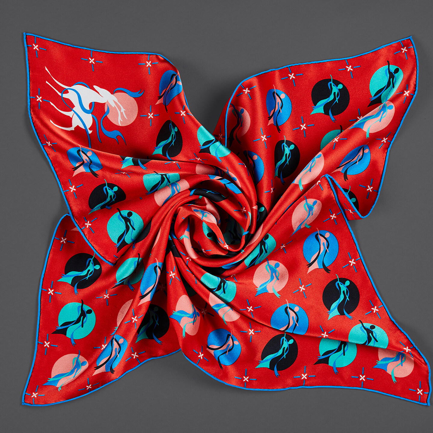 文创丝巾设计-敦煌文创丝巾设计