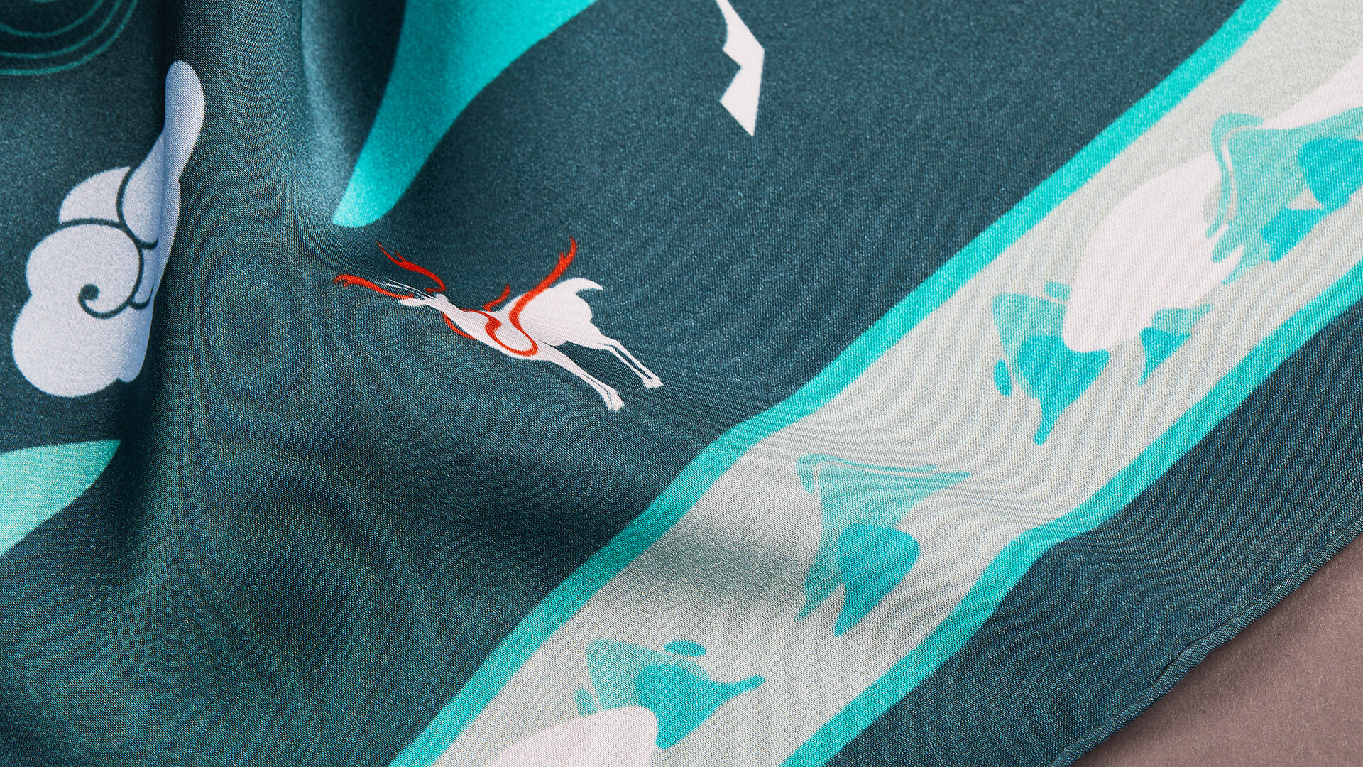 文创丝巾设计-敦煌文创丝巾设计