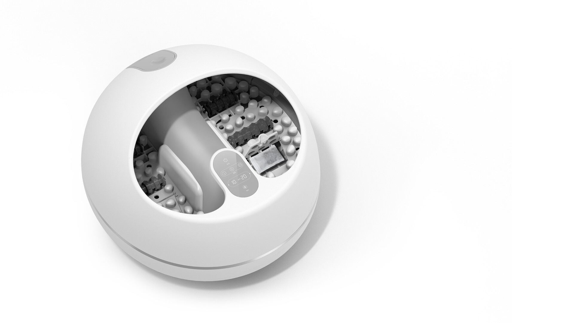 蒸汽足浴盆设计-蒸汽足浴盆外观结构设计