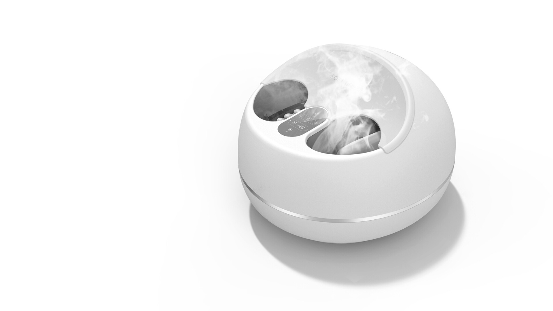 蒸汽足浴盆设计-蒸汽足浴盆外观结构设计