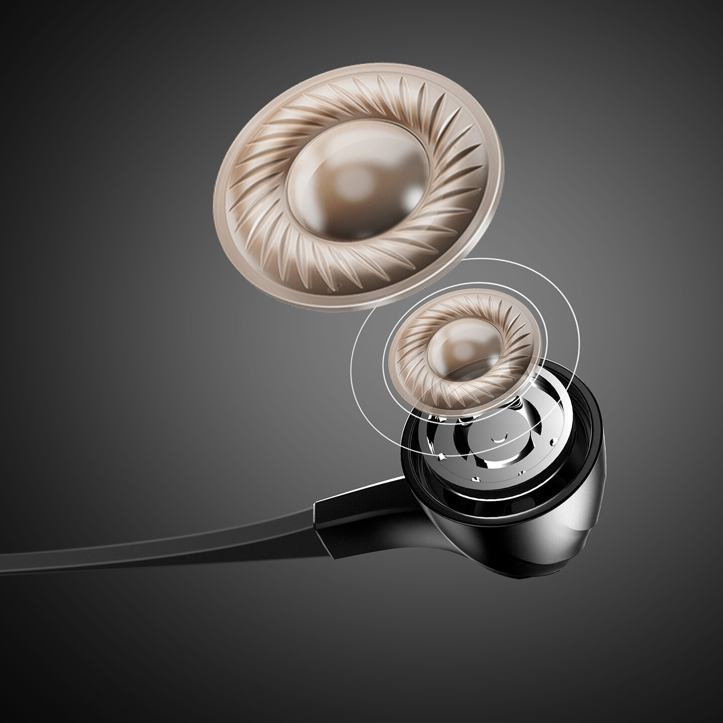 耳机外观设计-奇酷WH13耳机外观设计