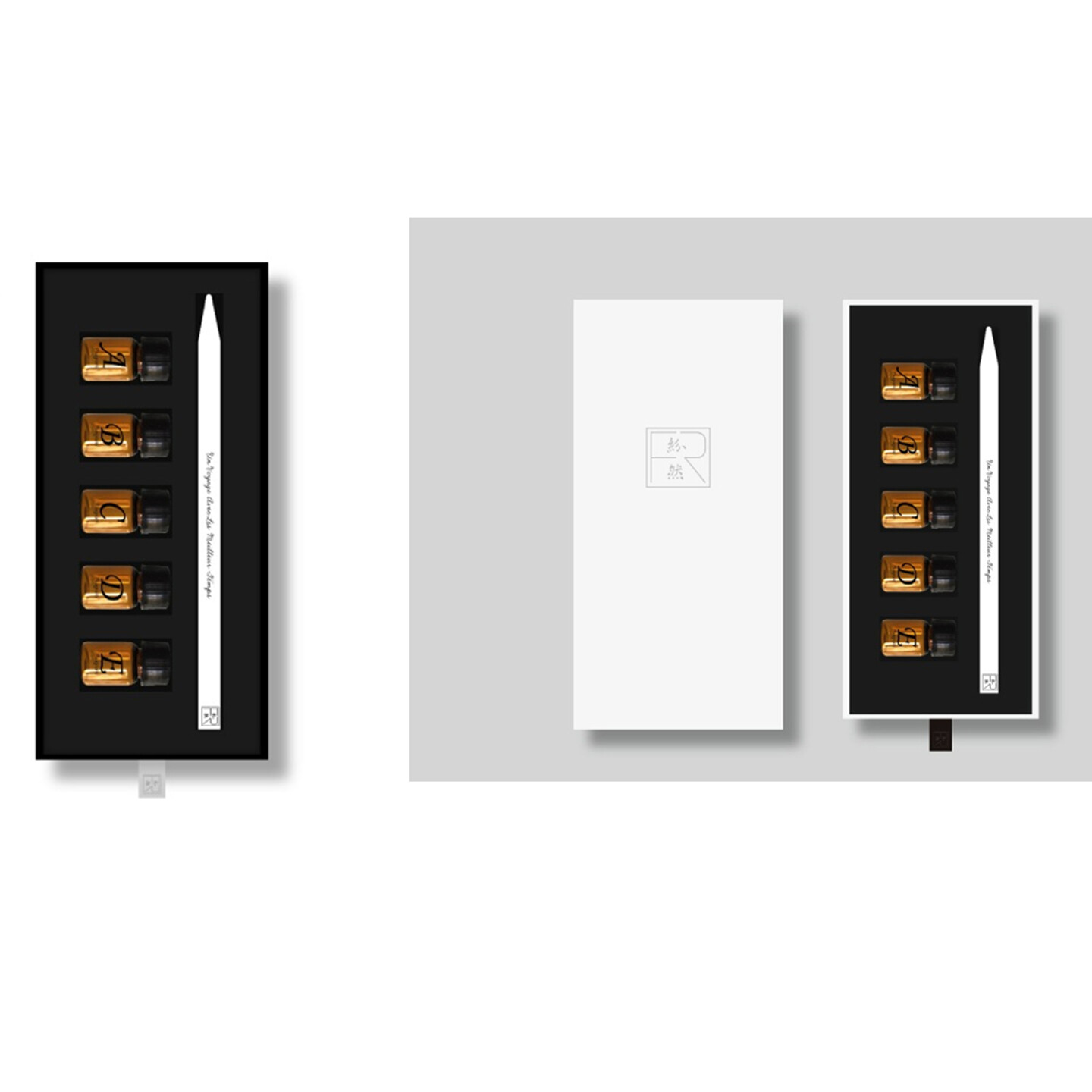 轻奢品牌视觉系统设计-“纷然”品牌视觉系统设计