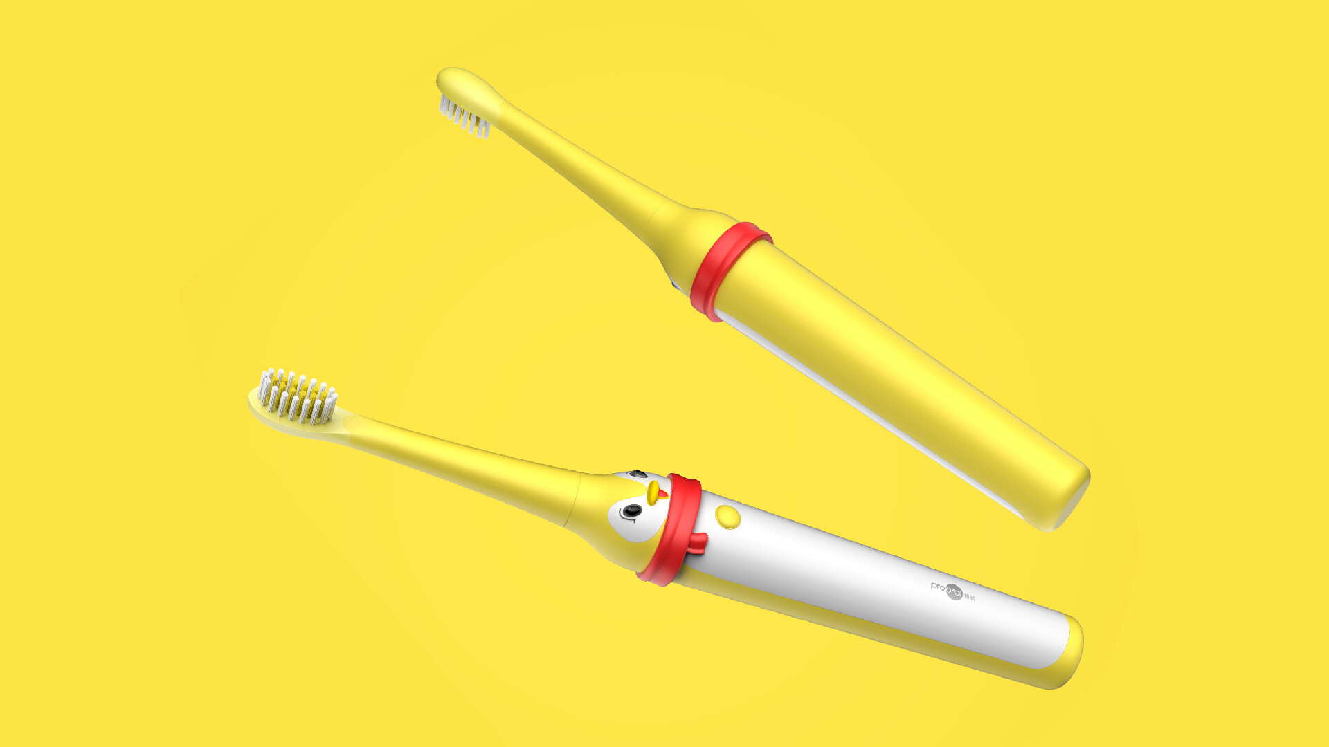 儿童电动牙刷设计-博皓儿童电动牙刷