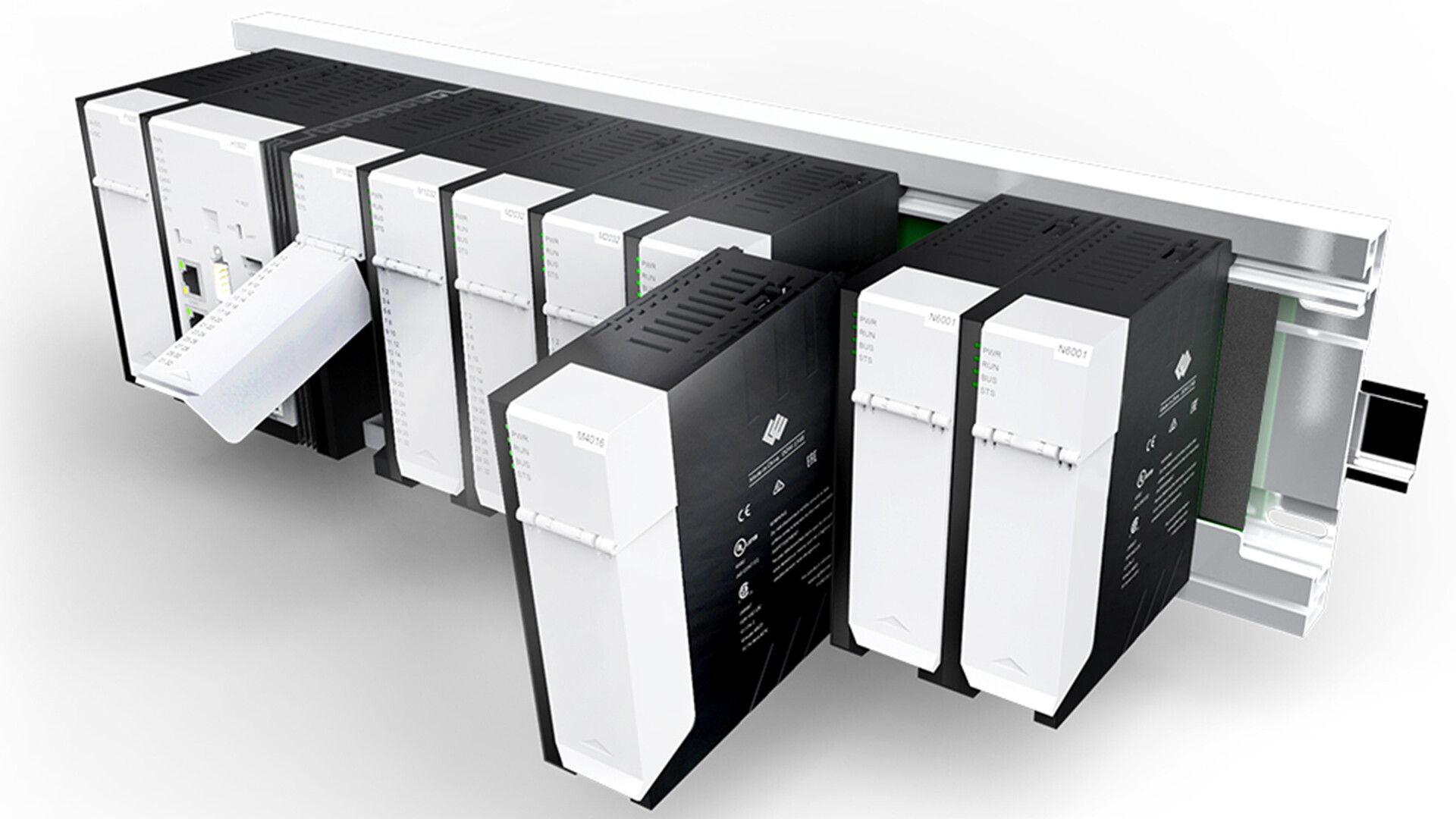 风电系统设备结构设计-华电天仁PLC设备外观结构设计