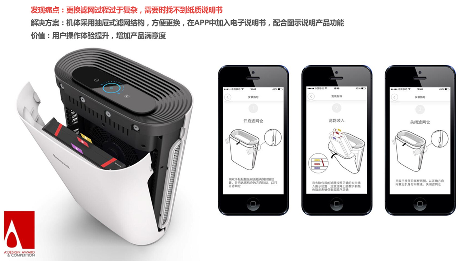 空气净化器设计-Honeywell霍尼韦尔空气净化器设计