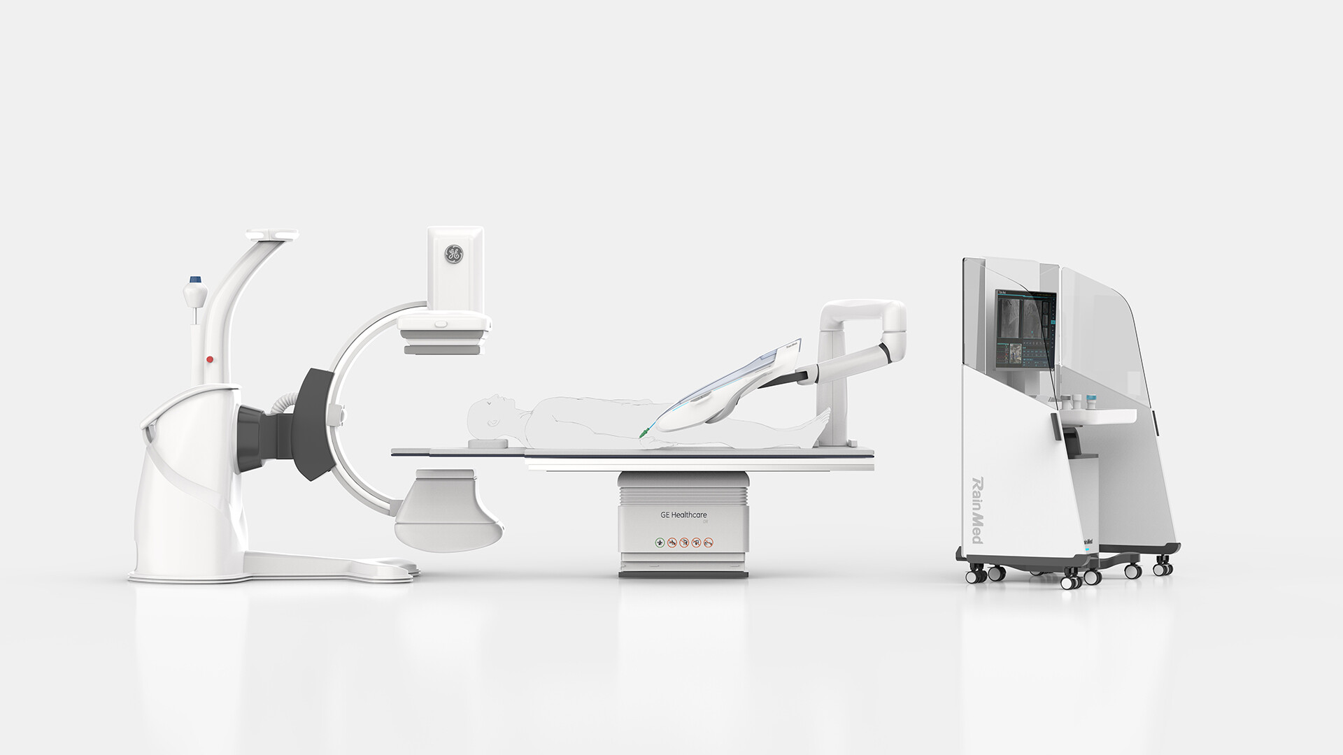 心脏支架手术机器人外观设计-润迈德FlashBot心脏支架手术机器人外观设计
