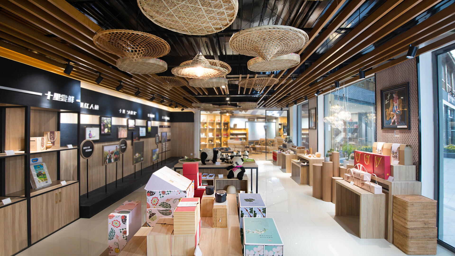 活动中心空间设计-十里春风党群服务活动中心空间设计