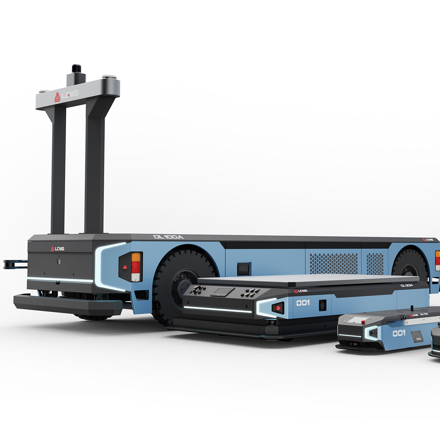 工业负重机器人设计-临工AGV系列机器人设计