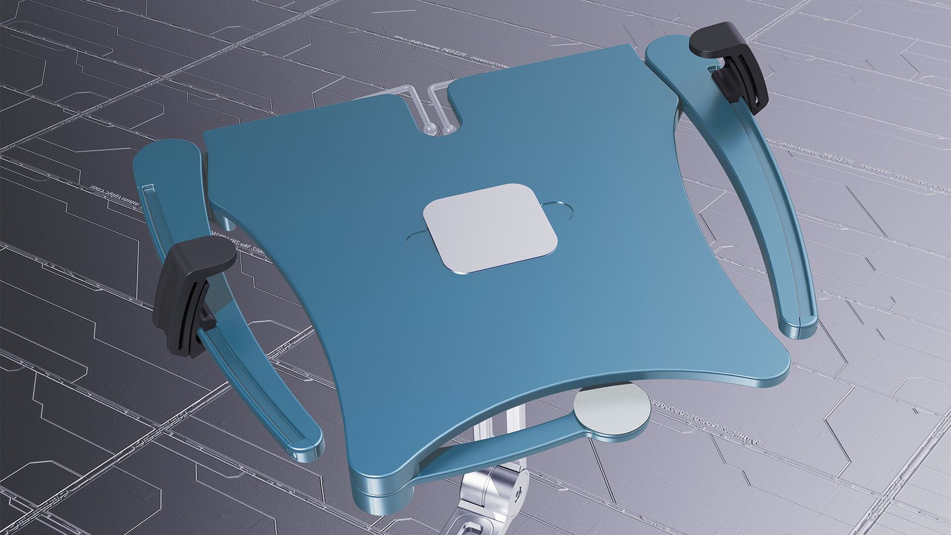 空间站固定工作台设计-“天和核心舱”固定工作台