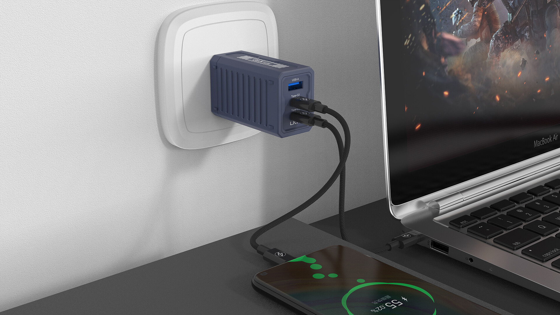 充电器设计-充电头设计-氮化镓充电器