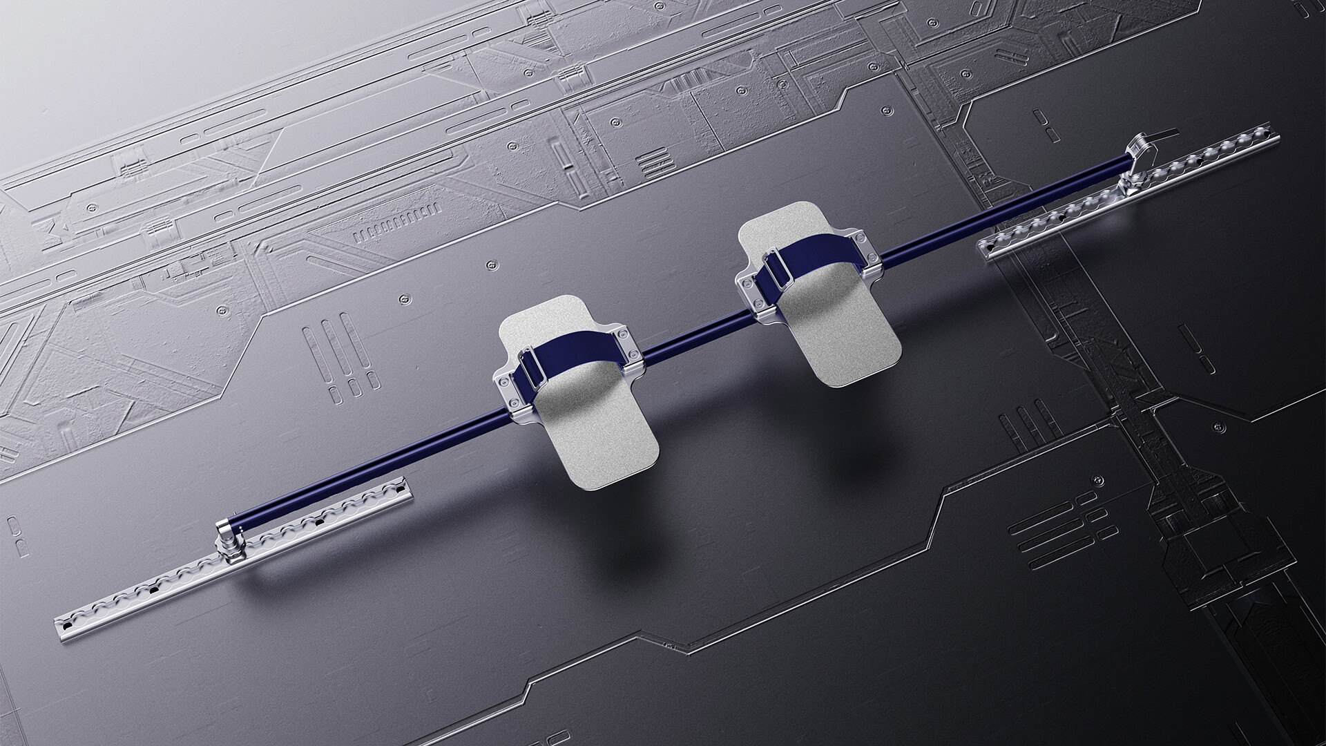 空间站脚限位器设计-“天和核心舱”空间脚限位器