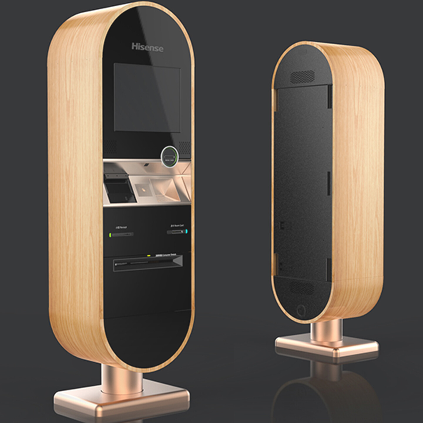 酒店自助终端设计-海信酒店自助终端