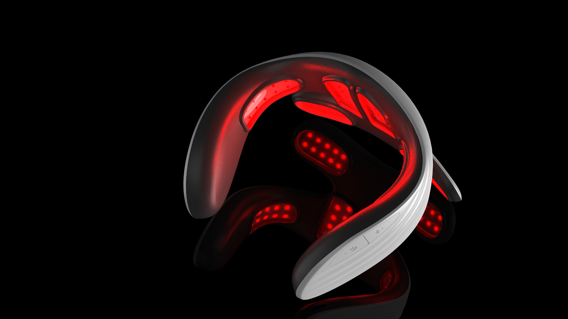 颈部按摩仪设计-复旦颈部按摩仪