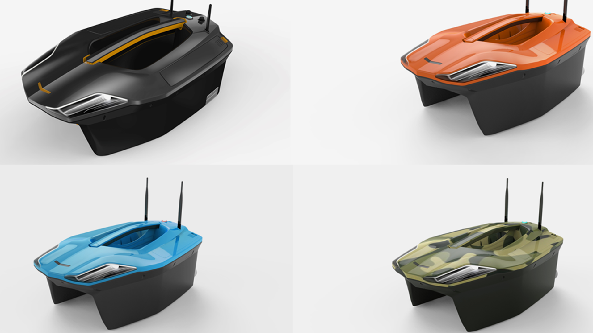 智能遥控打窝船设计-智能声纳技术遥控打窝船