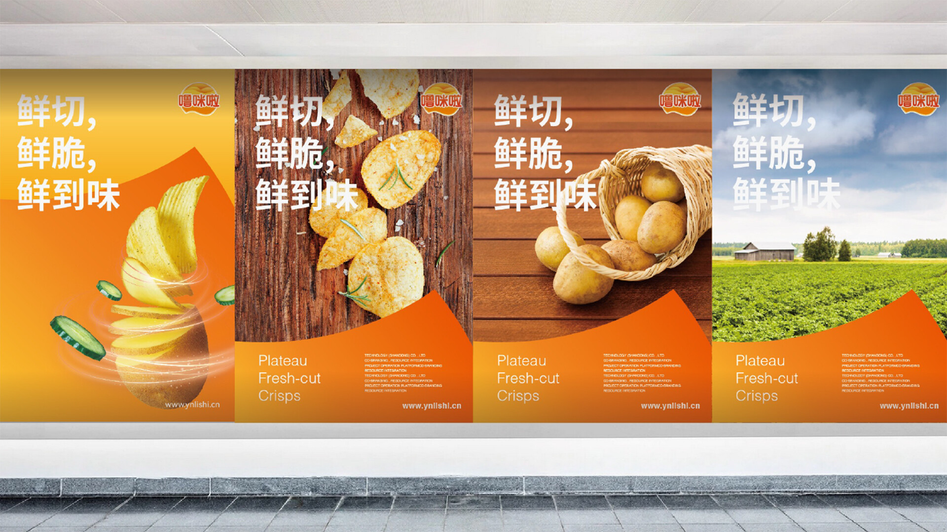 薯片包装设计公司-噜咪啦薯片包装设计