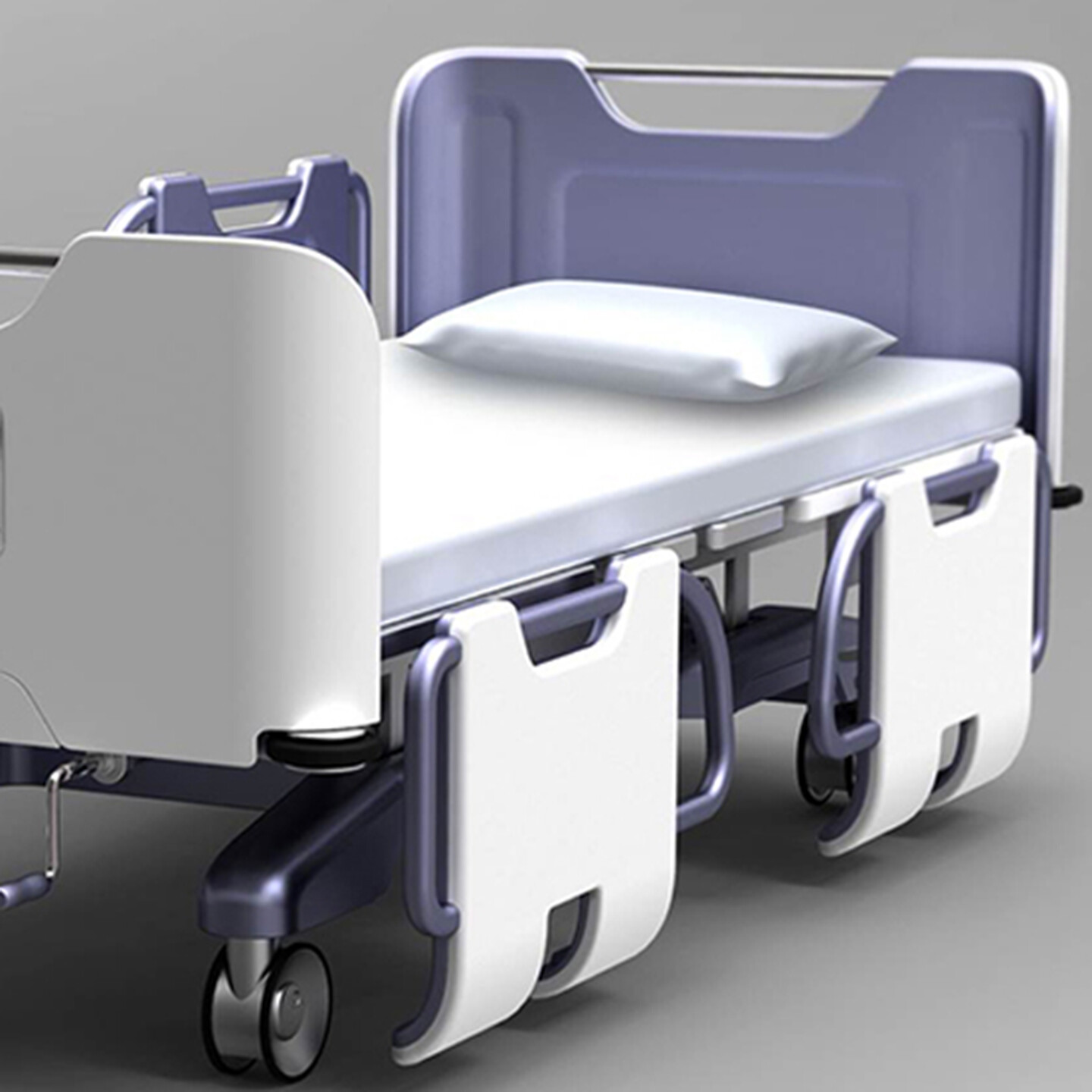 医用护理床外观设计-昱峰医疗护理床外观设计