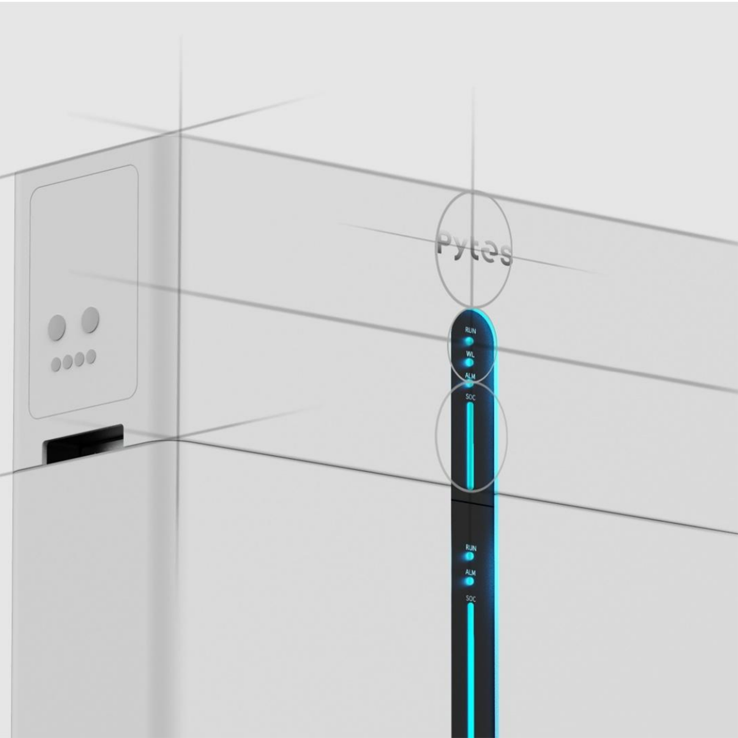 户用高压储能电池设计-堆叠式户用高压储能电池外观设计